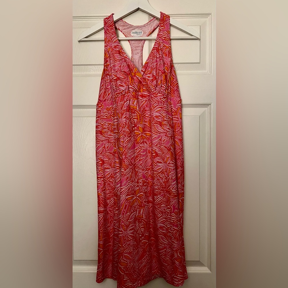 Southern Apparel Pink Swim Cover Up Dress